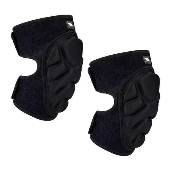 figatia Knee Pads Elbow Pads Guards Protective Gear Men Anti Slip Breathable Protective Knee Elbow Pads for Hiking Bike Black M