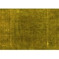 thumbnail image 1 of Ahgly Company Machine Washable Indoor Rectangle Abstract Yellow Modern Area Rugs, 2' x 3', 1 of 4