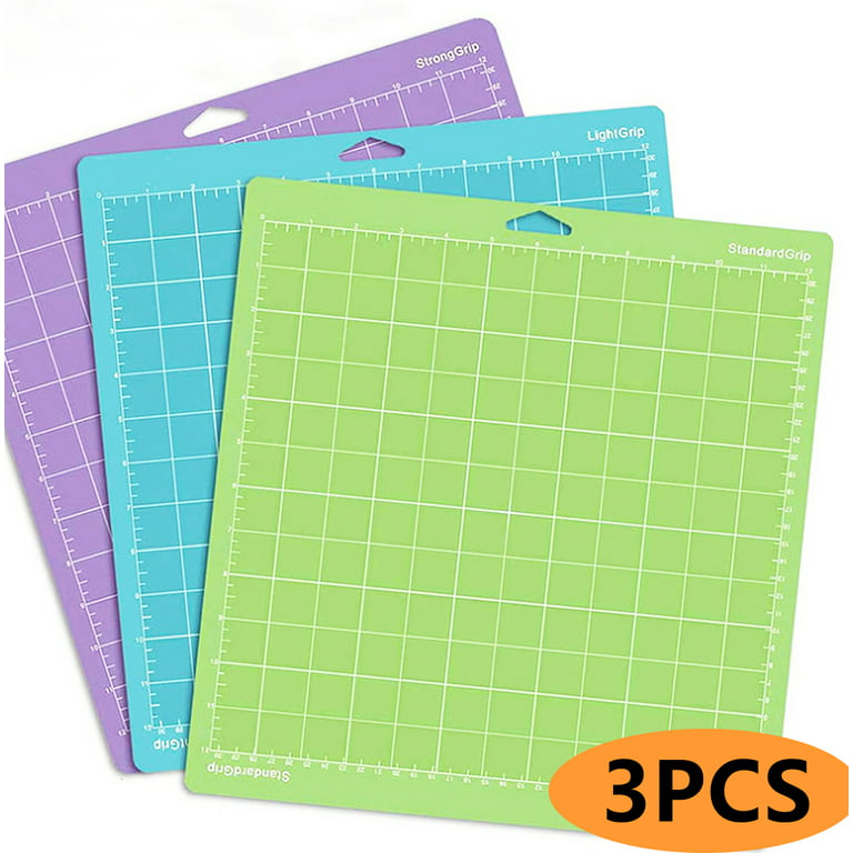  Funnygame Standard Grip Cutting Mat 12x12, Green Sticky Mat 3  Pack for Cricut Maker 3/Maker/Explore 3/Air 2/Air/One, Suit for  HTV/Cardstock/Paper/Adhesive Vinyl and other Accessories : Arts, Crafts &  Sewing