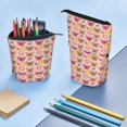 thumbnail image 4 of Bingfone colorful Butterfly Daisy Print Telescopic Pencil Bag Pen Holder Pop Up Stationery Case, Stand-up Retractable Transformer Bag Standing Organizer, 4 of 6