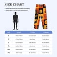 thumbnail image 4 of Hirioo Halloween Banner Symbols for Men's PJ Pajama Pants Sleep Pants Men's Home Trousers with Pockets,S-3XL-Medium, 4 of 6