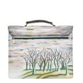 thumbnail image 2 of Sishka Sac Bandoulière en Cuir Peint à la Main pour Femmes – Sac à Bandoulière au Design Artistique d'Oiseaux pour le Travail, les Voyages et l'Usage Quotidien, 2 of 6