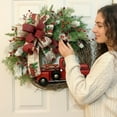thumbnail image 6 of WEGFTDUOP Front Door Christmas Wreath Christmas Decorations Wall Window Fireplace Home Decor, 6 of 6