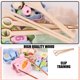 thumbnail image 2 of Práctico Rompecabezas Bead Clip Beads Niños Bebé Entrenamiento Concentración Chopsticks Juego De Cuerdas Iluminación Juguetes Educación Temprana Juguete De Reconocimiento De Color Cateissary FN002158-00, 2 of 6