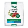 thumbnail image 1 of Nutro Natural ChoiceTM Grande Race Chiot Nourriture Sèche pour Chien - Agneau et Riz Brun, 1 of 5