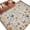 Pink LightBLue Peru, variant on Large Area Rugs for Living Room Bedroom, Pink Spring Floral 8'x10' Rug Washable Carpet Runner Indoor Outdoor, Elegant Pastoral Flowers Butterflies Vintage Non Slip Floor Mats Rug for Kitchen, Patio