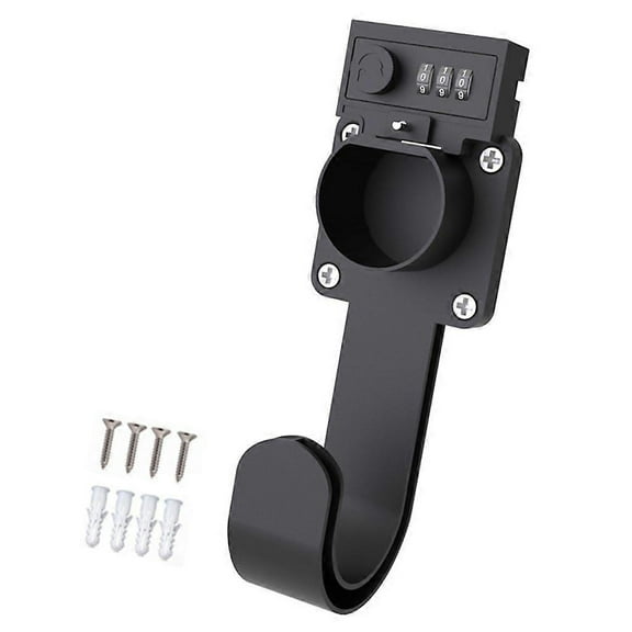 ABS EVS Cable Holder with Lock Weatherproof EVs Charges Plug Holder for Car