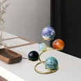 thumbnail image 1 of Soporte de metal para bola de cristal Perfecl Oro, 1 of 8