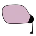 thumbnail image 1 of Parasol para ventana de coche, protector para parabrisas y ventana lateral. Rosa, 1 of 9