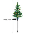 thumbnail image 2 of Luces de árbol de Navidad para exteriores, luces de estaca para jardín, luces de Navidad solares para exteriores, luces de Navidad para exteriores, jardín, patio, porche delantero de casa, 2 of 6