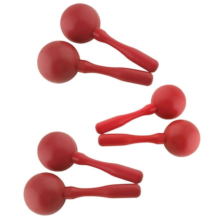 Westco Educational Products Plastic Maracas, 6 Count