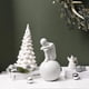 thumbnail image 2 of Sunrain Quoowiit Decoración de Estatua Moderna, Escultura de Resina de Arte Abstracto, Estatuilla de Adorno de Estatua Simple Decoración para el hogar y la Oficina - Blanco B, 2 of 4