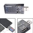 thumbnail image 1 of NARABB USB Charger Voltage Current Meter Mobile Battery Tester Power Detector, 1 of 3