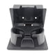 thumbnail image 2 of Portavasos para tablero de automóvil para F250 F350 F450 F550 Super Duty 2008-2016, fabricado en acero inoxidable de alta calidad. Negro, 2 of 7