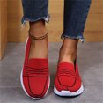 thumbnail image 4 of Vedolay Sneakers Women Women's Pointed Toe Slip On Loafer Flats Shoes Casual Dressy Comfortable,Light Blue 7.5, 4 of 5