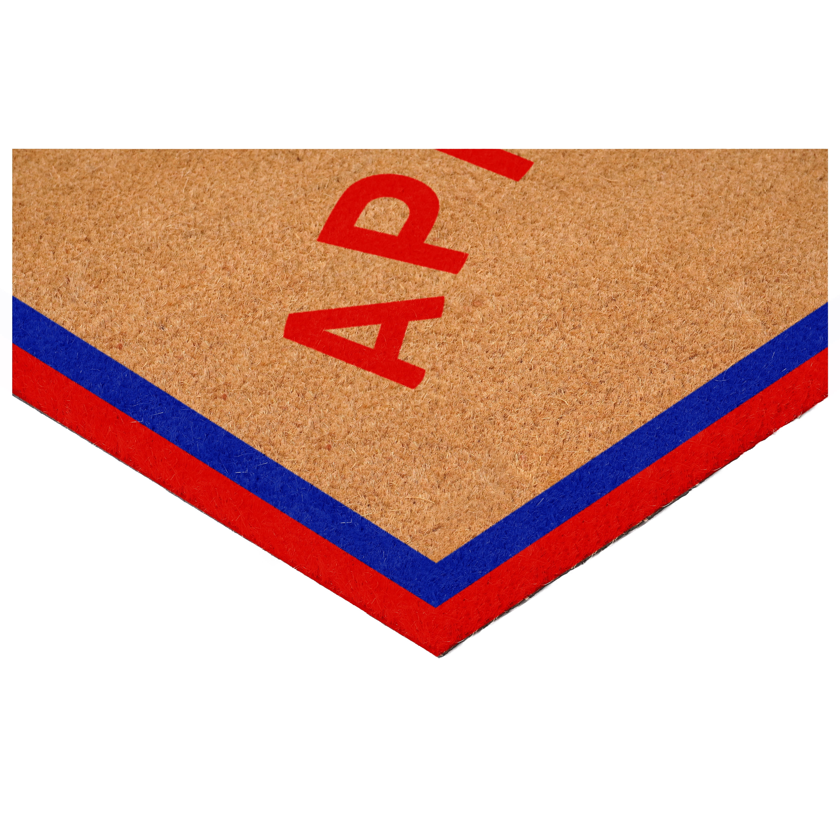 Calloway Mills 117911729 Apres Ski Border Doormat, 17" x 29"