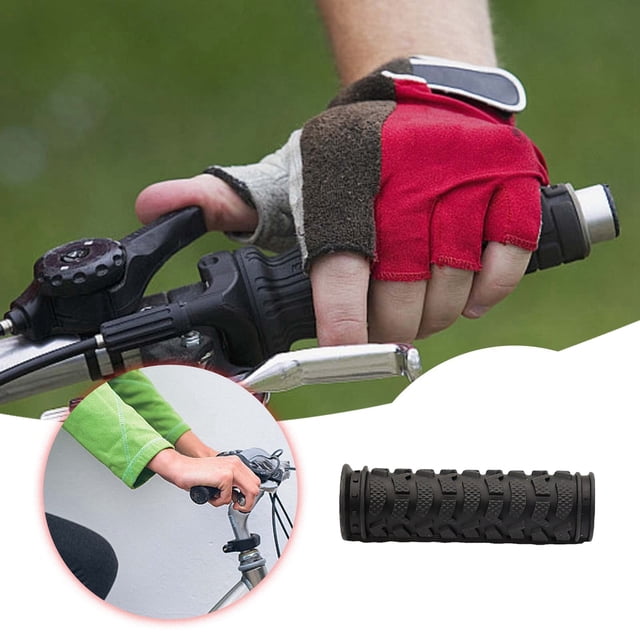 WIHJ Soft Rubber Bike Handle Grips For Bikes Kids' Ergonomic Design