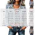 thumbnail image 3 of GaThRRgYP Womens Blouses Dressy Long Sleeve 2026 Hot Striped Women's Collar Shirt Digital Printing, 3 of 5