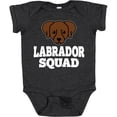 thumbnail image 3 of Inktastic Dog Chocolate Labrador Squad Boys or Girls Baby Bodysuit, 3 of 5