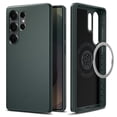 thumbnail image 1 of Funda Spigen Thin Fit MagFit para Galaxy S25 Ultra, color verde abismo, 1 of 9