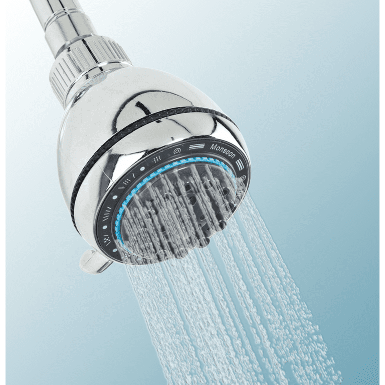 Bath Bliss 8-Function Deluxe Shower Head - Walmart.com