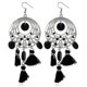 thumbnail image 3 of Bohemian Brincos Drop Long Tassel Beads Earrings For Women Ethnic Bouc--Red|Model code6151 Red, 3 of 4