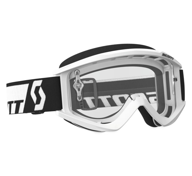 SCOTT Recoil Xi Goggles White W/Clear Lens 246485-0002113 