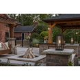 thumbnail image 2 of 1000BK-LL Hinkley Lighting Republic - 1 Light Small Outdoor Wall Lantern in Transitional Style - 7 Inches Wide by 12 Inches High-Black Finish-LED, 2 of 24