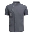 thumbnail image 1 of Chef Uniform Professional Kitchen Workwear for Restaurant, Bakery & Cafe | Jacket & Cook Coat with Breathable Cotton | Waiter/Waitress Work Clothes, 1 of 8