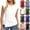 #01 White, variant on Womens Twist Front Cap Sleeve Tops Crew Neck Slim Fit Dressy Casual Blouses Business Office Work Fashion Shirts Elegant 2026 Summer, #01 Navy, M