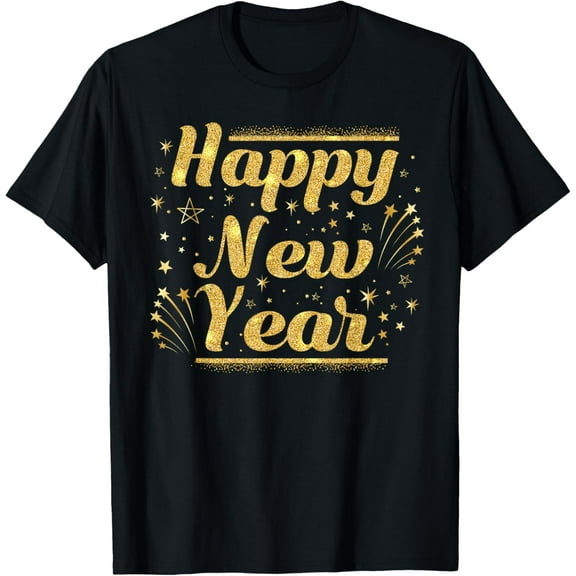 New Year's Eve Countdown 2026 Party Costume Happy New Year T-Shirt Shirts