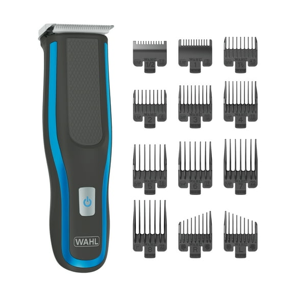 Wahl Self-Clip 360 Cordless Dual Grip Hair Clipper Kit, Black/Blue 3025768