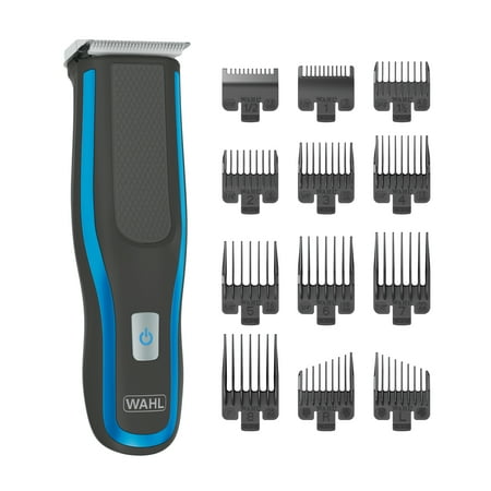 Wahl Self-Clip 360 Cordless Dual Grip Hair Clipper Kit, Black/Blue 3025768