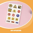 thumbnail image 3 of OFFIGAM Educational Road Signs Stickers Set 20 Pieces For Boys And Girls Playroom Classroom And Home, 3 of 8