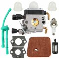 thumbnail image 1 of Kit de carburador de línea de combustible para desbrozadora STIHL FS38 FS45 FS46 FS55 KM55 FS85, 1 of 5