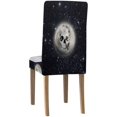 thumbnail image 2 of FMSHPON Apocalypse Skull Stretch Chair Cover Protector Seat Slipcover for Dining Room Hotel Wedding Party Set of 1, 2 of 5