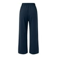 thumbnail image 5 of Sngxgn Women's Joggers Lightweight Hiking Pants Workout Lounge Casual Outdoor(Blue,XL), 5 of 5
