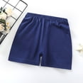 thumbnail image 2 of Gubotare Toddler Shorts Boys Adjustable Waist Boys' Golf Play Shorts Elastic Closure Lightweight & Stretchy 2T 3T (Dark Blue,2-3 Years), 2 of 7