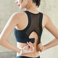 thumbnail image 3 of Women'S Shaping Sports Bra Mesh Back Yoga Bra with Removable Cups High Impact Workout Gym Activewear Bra Shapewear, 3 of 7