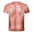 thumbnail image 2 of POINTERTECK 3D Slugger Muscle Suit Muscle Man Personality Realistic Short-Sleeved T-Shirt, 2 of 5