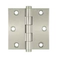 thumbnail image 2 of Deltana DSB314 3 x 3 in. Square Hinge, Bright Nickel - Solid, 2 of 2