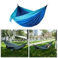 thumbnail image 4 of Hamaca de camping perfecl doble ligera 270x140 cm Azul, 4 of 8