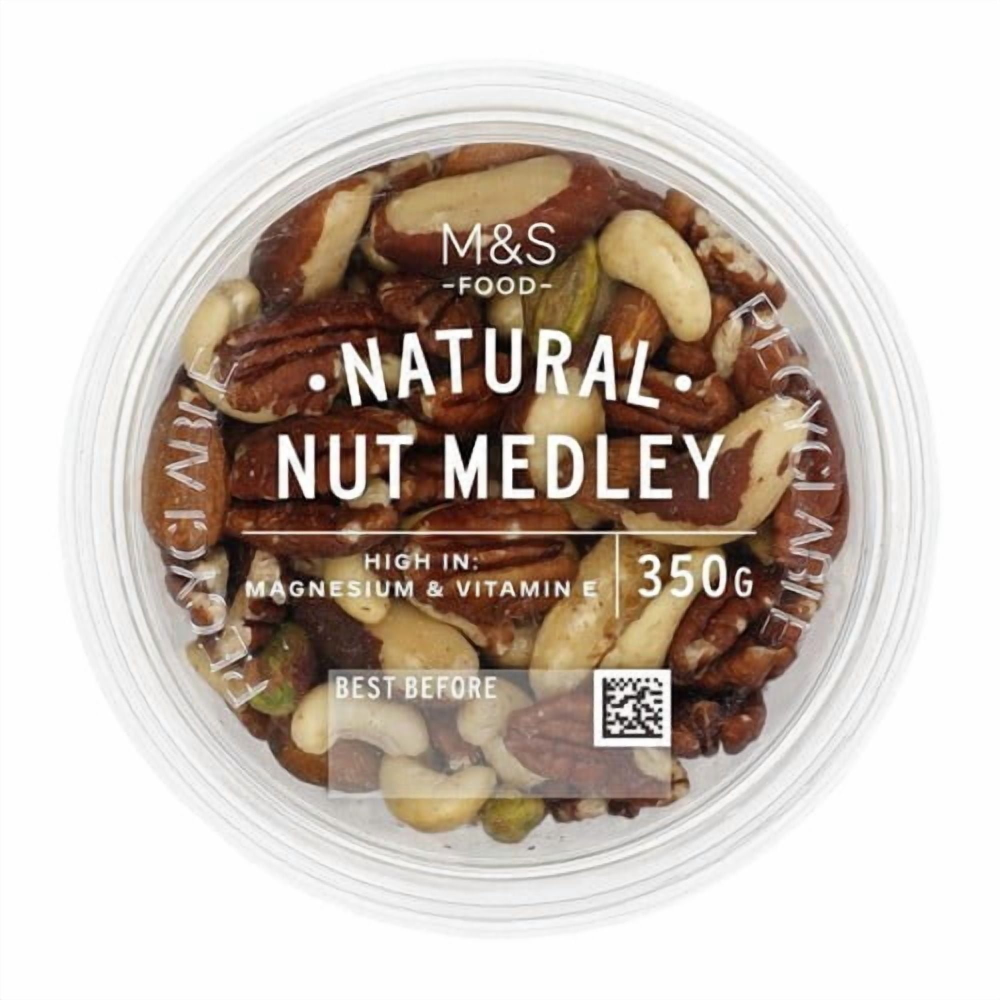 M&S Nut Medley 350g, British Import (Pack of 3)