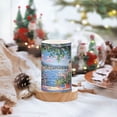 thumbnail image 2 of Yayeee Flameless Candles with Remote Flickering Battery Operated Multi Color Changing, Blue Floral Window, 2 of 7