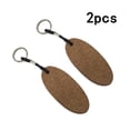 thumbnail image 1 of 2x Floating Cork Ball Keyring Marine Sailing Boat Float Buoyant Rope Kayak, 1 of 6