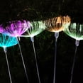 thumbnail image 4 of Luces solares LED, luces de fibra óptica, luces de césped comunitarias para exteriores, luces decorativas para jardines y paisajes., 4 of 5