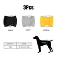 thumbnail image 3 of 3 Packs Male Dog Nappies, Reusable Doggies Diapers Washable Male Dog Wraps Belly Band For Dogs Durable Puppy, 3 of 5