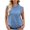 Blue, variant on Women's Y2K Backless Tie Knot Knit Sweater Vest Crew Neck Sleeveless Split Pullover Tank Top Khaki