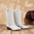 thumbnail image 3 of Bota DREAM PAIRS DWUWMB2501 Blanca de Media Caña para Mujer, 3 of 7