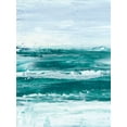 thumbnail image 2 of Harper, Ethan 25x32 White Modern Wood Framed Museum Art Print Titled - Choppy Waters I, 2 of 4